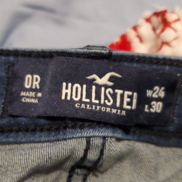 HOLLISTER HIGH RISE SUPER SKINNY JEANS 0R- W24 - Picture 6 of 7